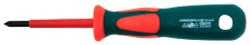DV13P060 Отвертка стержневая крестовая диэлектрическая, PH0х60 мм