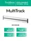 MULTITRACK Шина открытой установки трековой системы 120 см БЕЛЫЙ