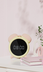 Умный стимулятор-будильник Naughty Clock с вакуумной стимуляцией и вибрацией