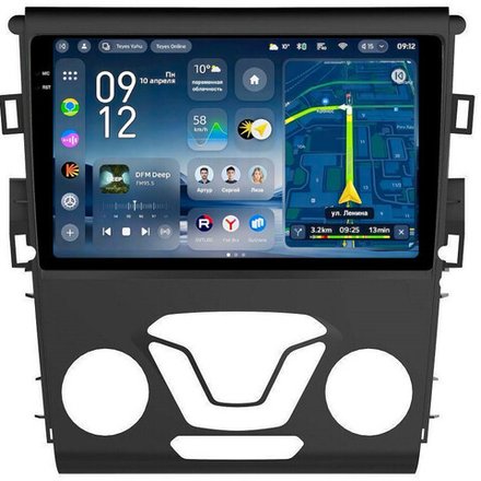 Магнитола для Ford Mondeo 5 2015-2020 - Teyes CC4-PRO монитор 9.5" 2K QLED на Android 13, Snapdragon 778G, AI, CarPlay, DSP, 4G SIM-слот