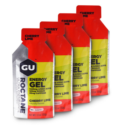 Гель энергетический GU ROCTANE ENERGY GEL (вишня-лайм), 32г 4шт