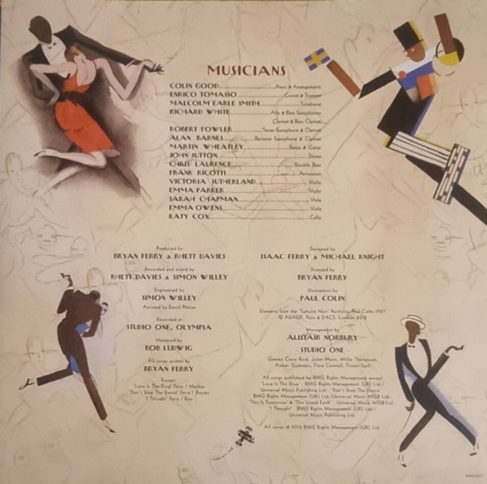 Bryan Ferry and His Orchestra / The Jazz Age (Limited Edition)(Coloured Vinyl)(LP)