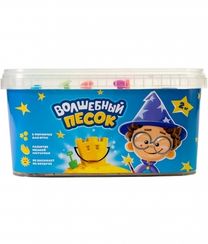 Игрушка в наборе "Волшебный песок", в комплекте с формочками 8 шт, песочный, 2 кг