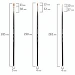 Кисти художественные набор 5 шт., синтетика, BRAUBERG ART CLASSIC, № 1-10, 200958