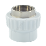 Муфта PP-R комбинированная белая Дн 50х2" ВР под ключ VALFEX 10134150