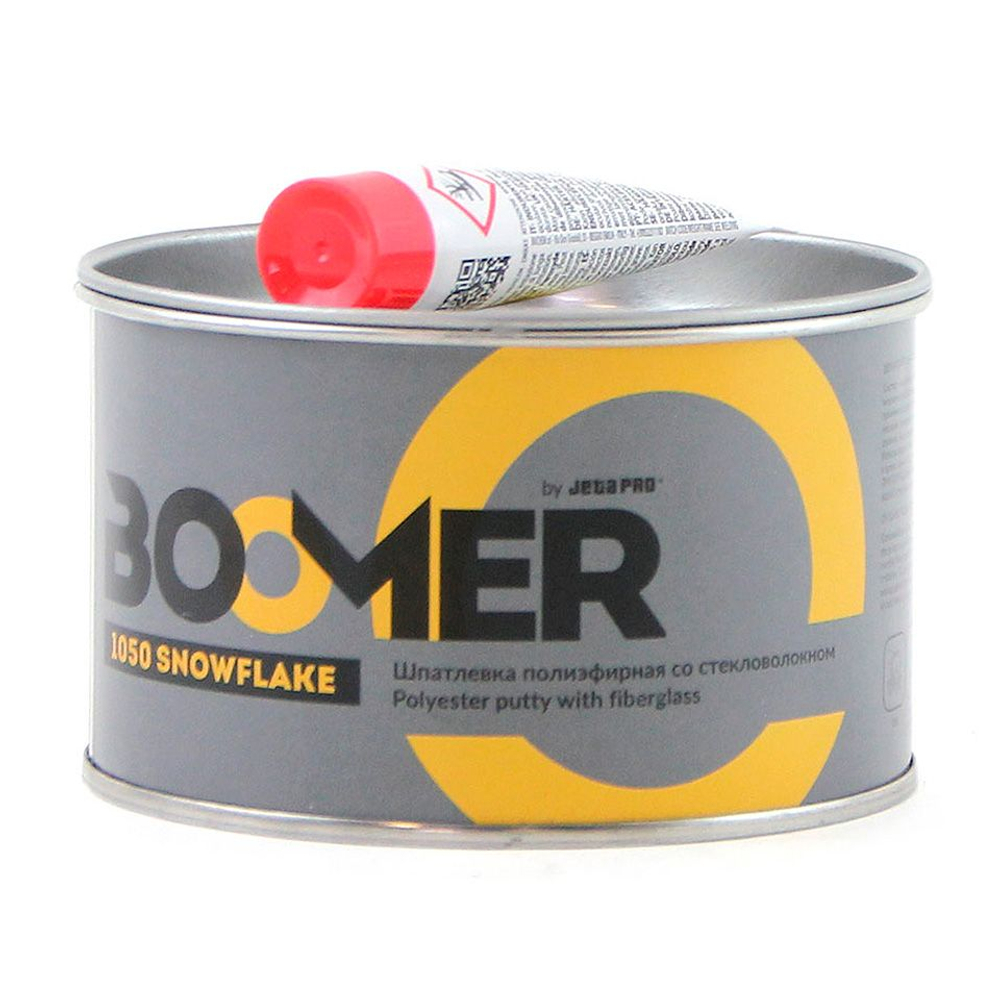 Шпатлевка полиэфирная конструкционная со стекловолокном Snowflake (0,5+0,015 кг) (10269898)