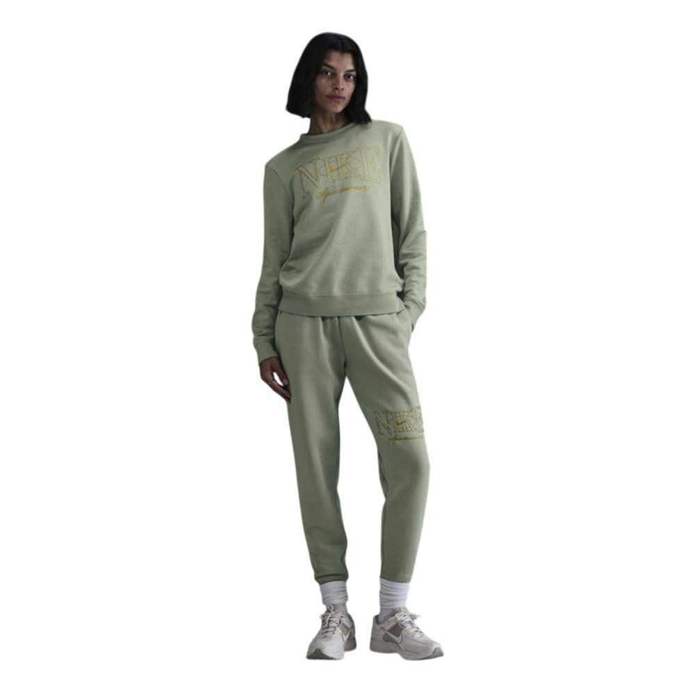 Баскетбольные женские штаны Nike Sportswear Club Fleece Green Pants