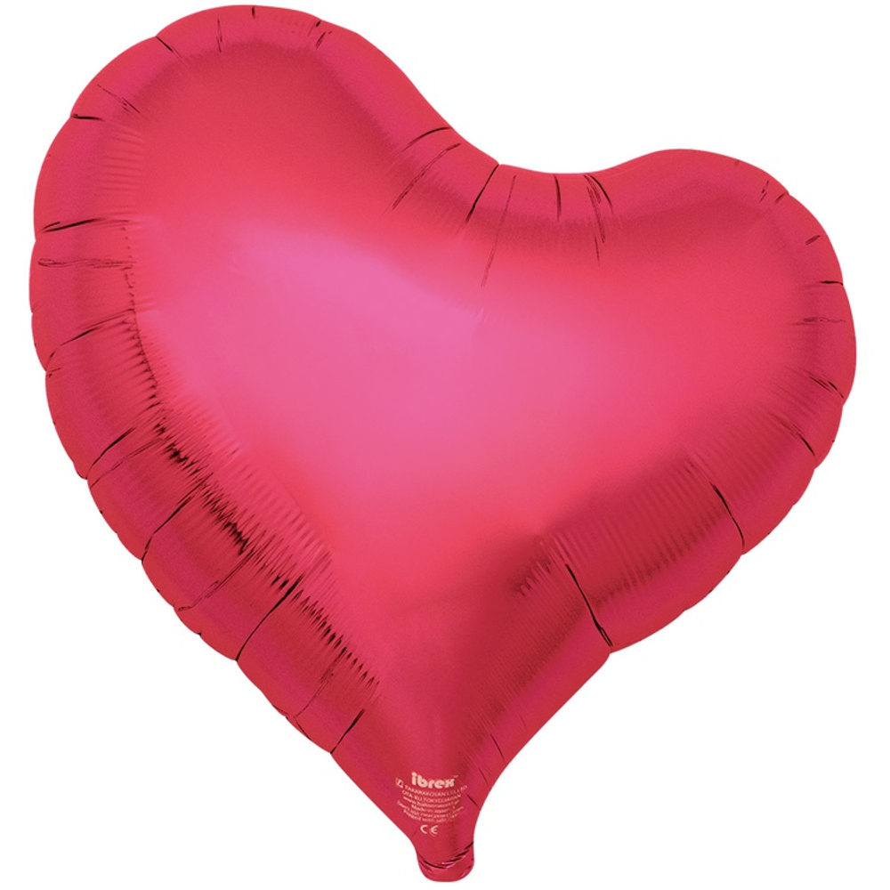 Шар фольгированный Сердце 63 см (Красный)