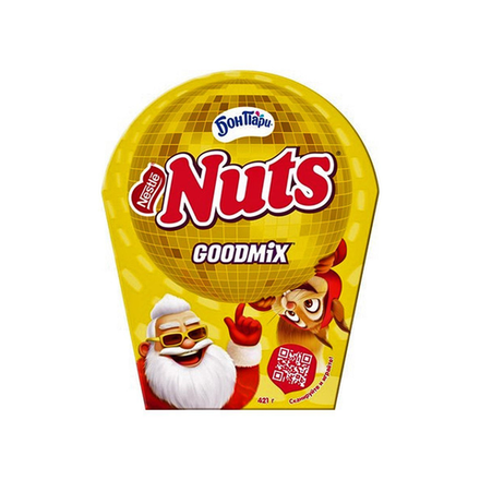 Новогодний подарок Nuts Бон Пари Диско-шар 414 гр