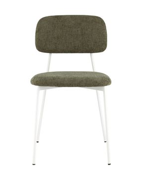Стул Chao зеленый белые ножки 4 шт.