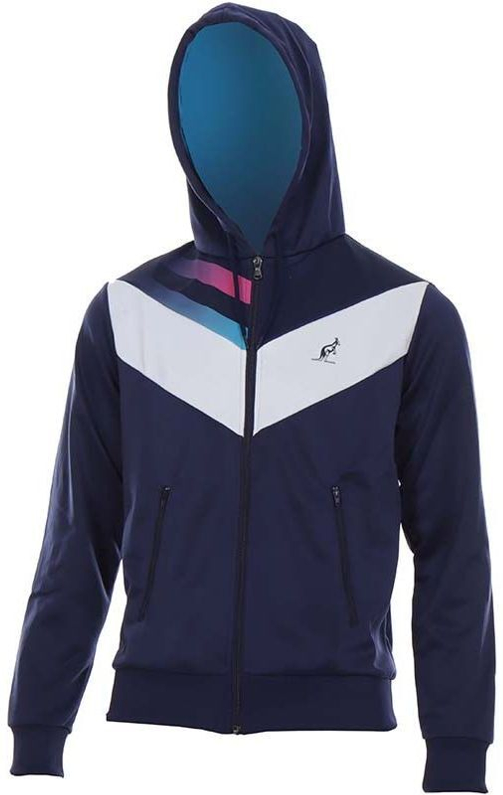 Куртка теннисная Australian Jacket Double Printed - blu cosmo