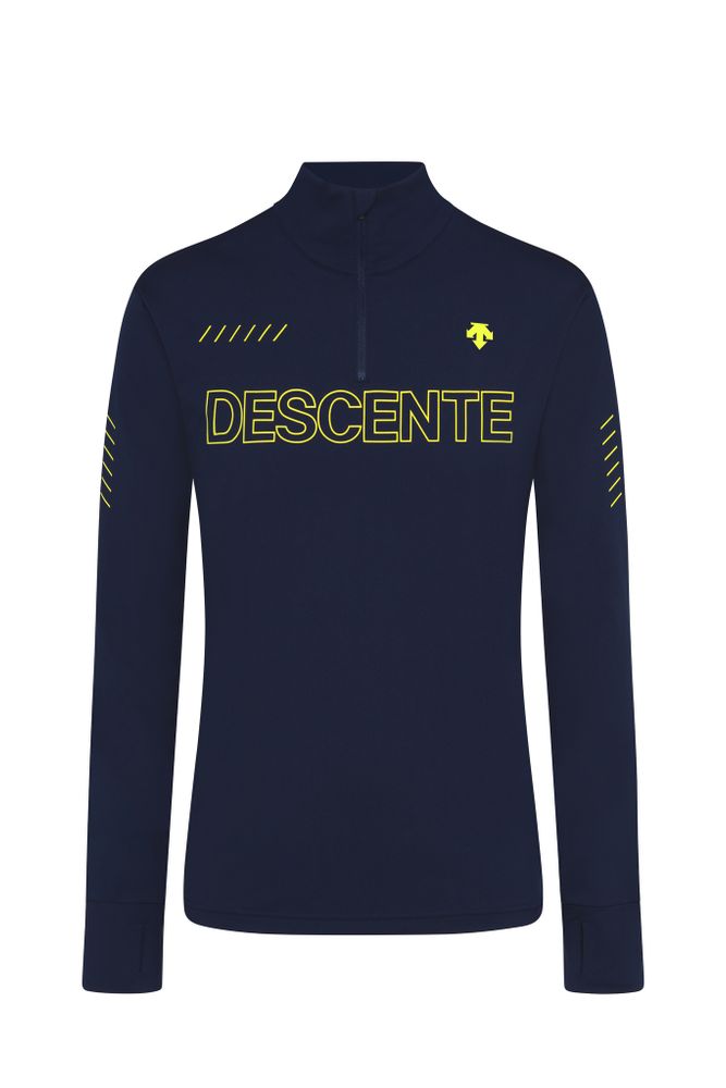 DESCENTE Пуловер унисекс D12DWMSGB28 1/4 Zip, Dark Night