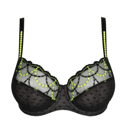 PRIMADONNA Twist Tepito Бюстгальтер с полной чашкой, черный