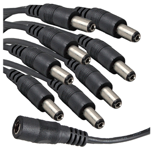 Разветвитель питания TS DC 8  Tantos Соединительный кабель для разветвления линии питания 1 гнездо D