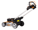 Газонокосилка аккумуляторная самоходная WORX WG761E 80В 51см