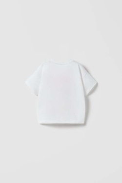 ZARA ФУТБОЛКА С ПРИНТОМ МИННИ МАУС © DISNEY, БЕЛЫЙ