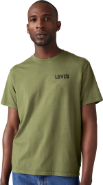 Футболка Levis SS RELAXED FIT TEE GREENS зеленый