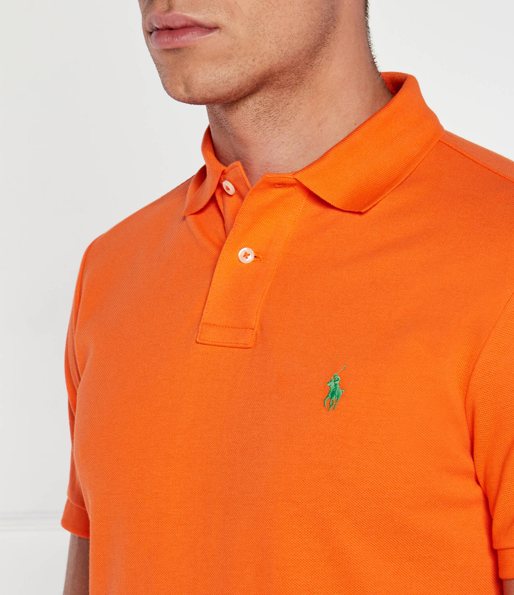 Поло POLO RALPH LAUREN - оранжевый(710680784)