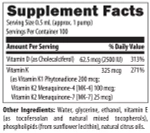 Липосомальный витамин Д + К - 50 мл Designs For Health liposomal D supreme Vitamin D+K