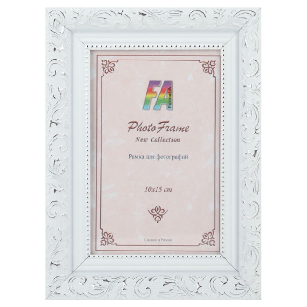 Фоторамка FA Садко 10х15 пластиковая семейная цвет белый | FA фототовары