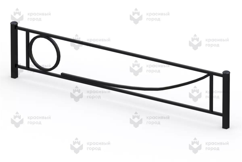 Ограждение металлическое