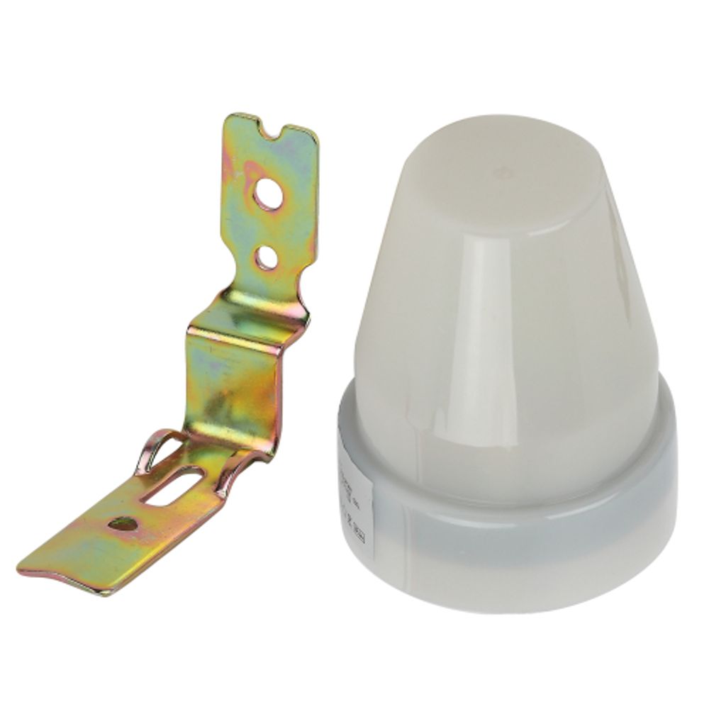 Датчик освещенности ЭРА DF 302 Фотореле серый, настенный, максимальная нагрузка 2200 ВА IP44 | Датчики движения