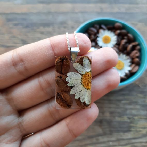 Boyunbağı \ Ожерелье \ Necklace Qəhvə dənəsi