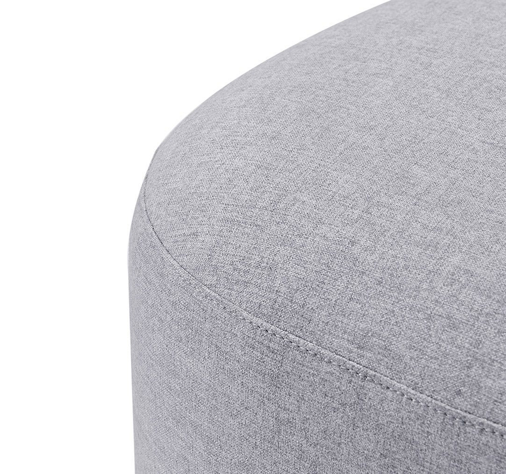 Пуф SOFA 03-4040S светло-серый HE512-10