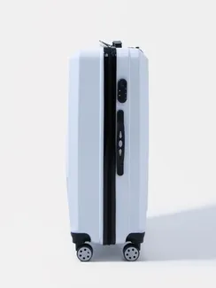 Чемодан большой 28", кодовый замок, цвет белый