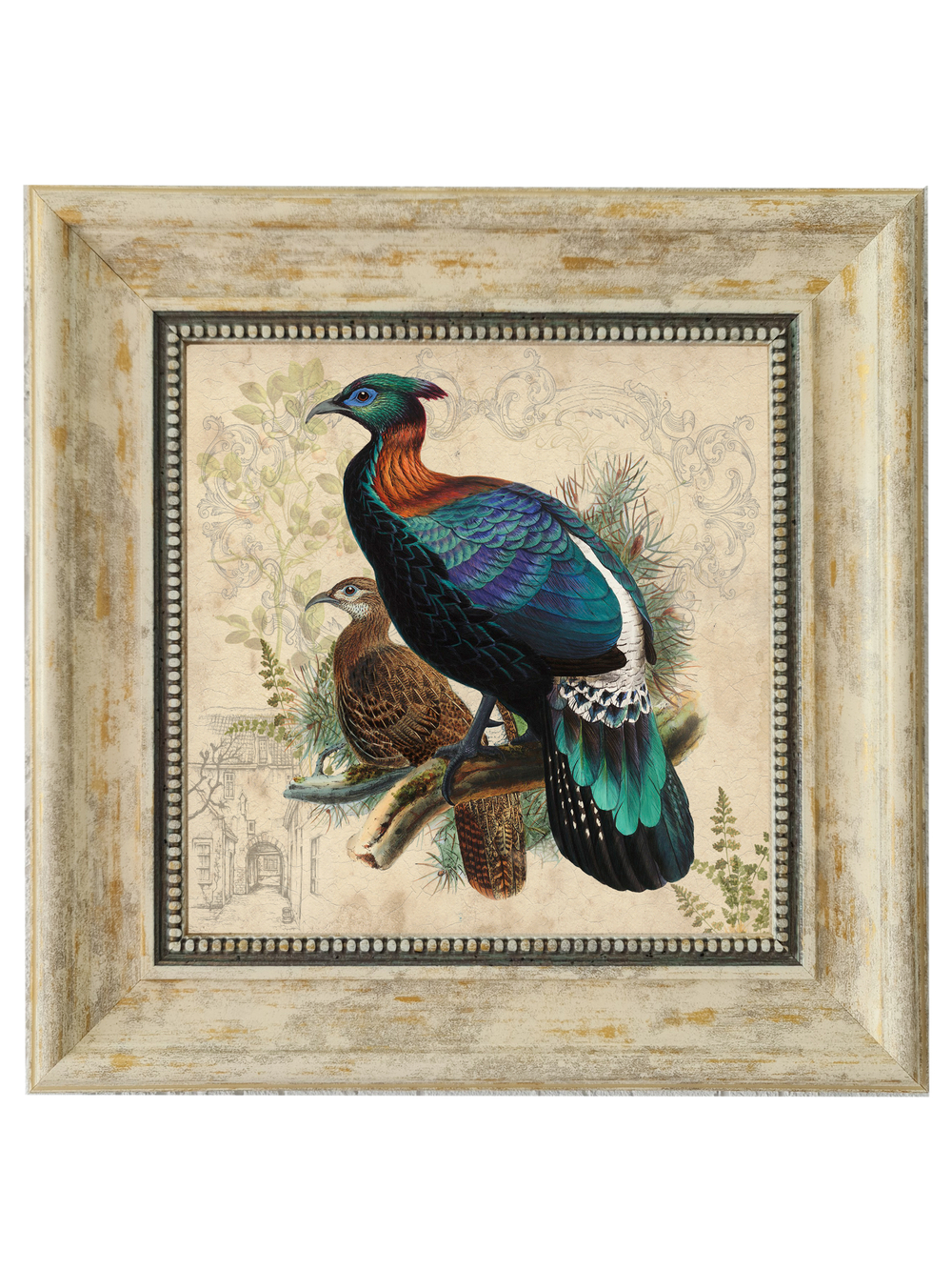 Картина на стену для интерьера на холсте в раме 29*29 см