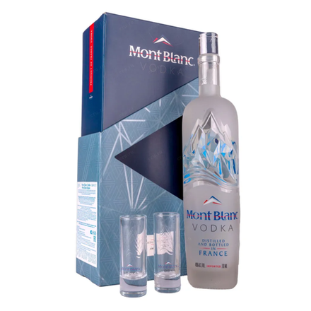 Водка Mont Blanc+2 shots 0.7 л