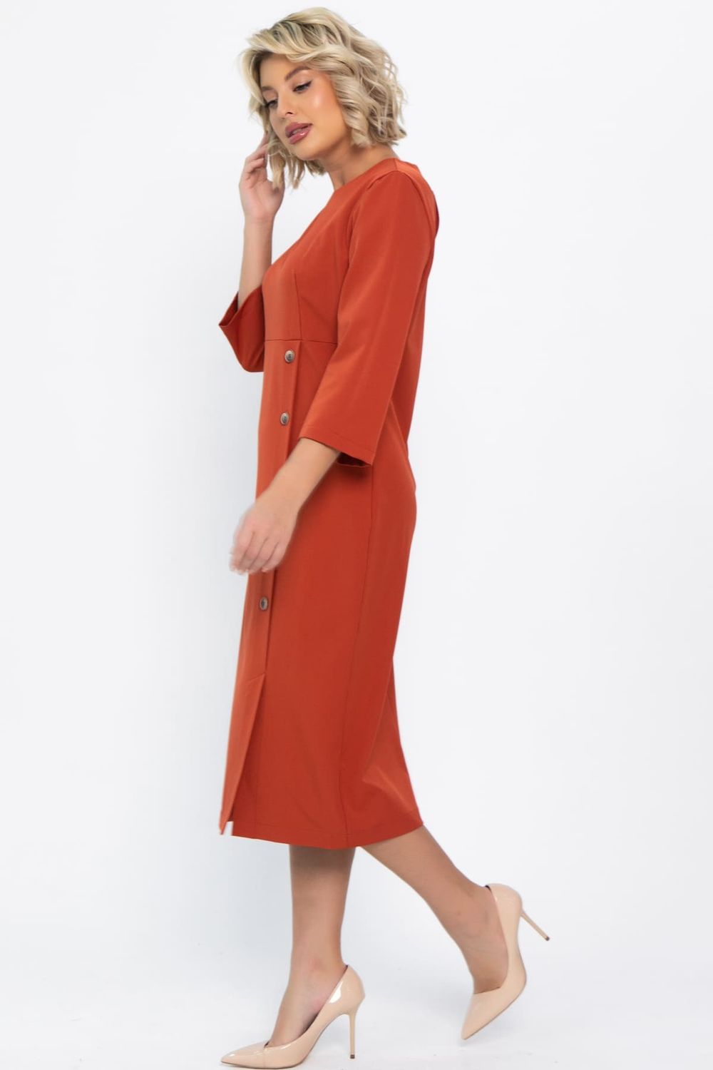 Платье Твоё настроение (оранжевое) П14813-43М LT Collection