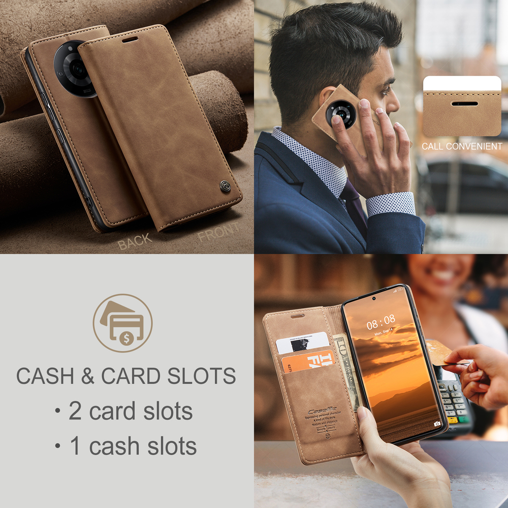 Чехол-книжка CaseMe Matte Realme 11 Pro+