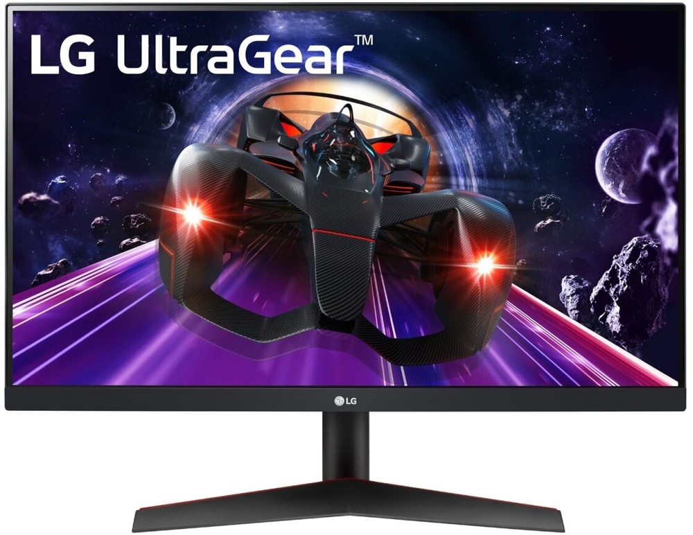 Монитор LG TFT 24" 24GN600-B (1920x1080, IPS, LED, 144 Гц, 300 кд/м2, 1000:1, 1 мс, 178°/178°, 2xHDMI, DisplayPort 1.4)