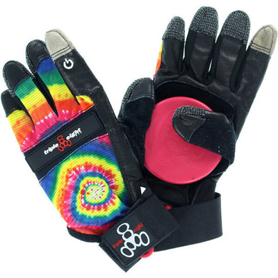 ПЕРЧАТКИ ДЛЯ СЛАЙДОВ TRIPLE 8  DOWNHILL LONGBOARD GLOVES