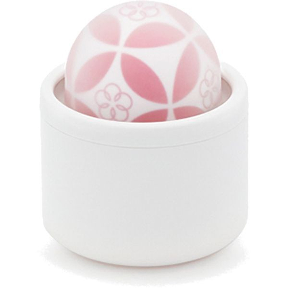 Белый вибромассажёр Tenga Temari Hana HMT-03