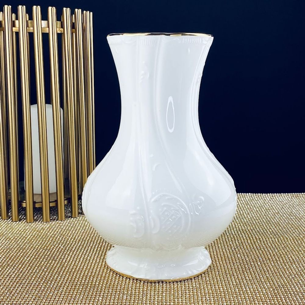 Lenardi 226-199 Ваза 22 см MARIA GOLD в под.уп.(х8)Фарфор