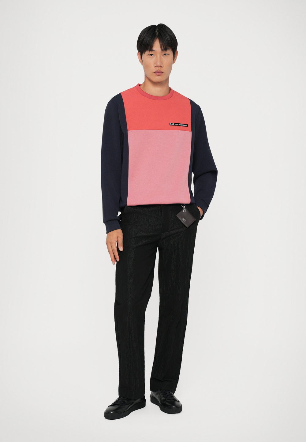 EA7 Emporio Armani Толстовка - минеральное издание/разноцветный