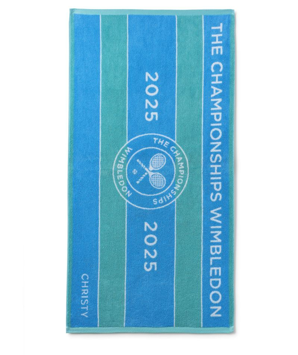 Теннисное полотенце Wimbledon The Championships 2025 Seasonal - aqua/sky blue