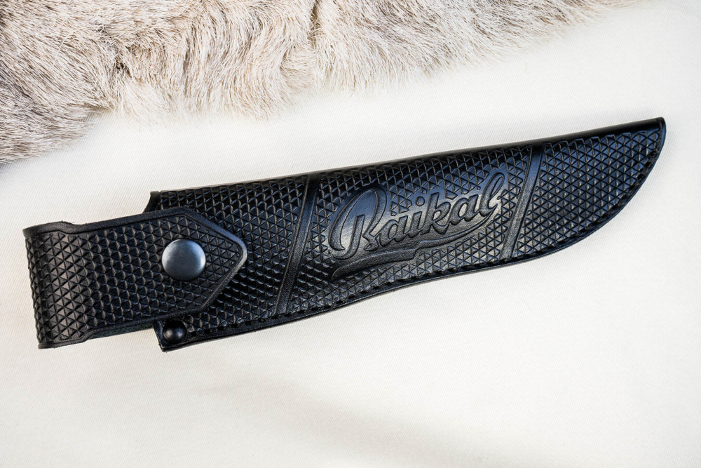 Туристический нож Baikal M AUS-10Co (Cryo) StoneWash Kraton