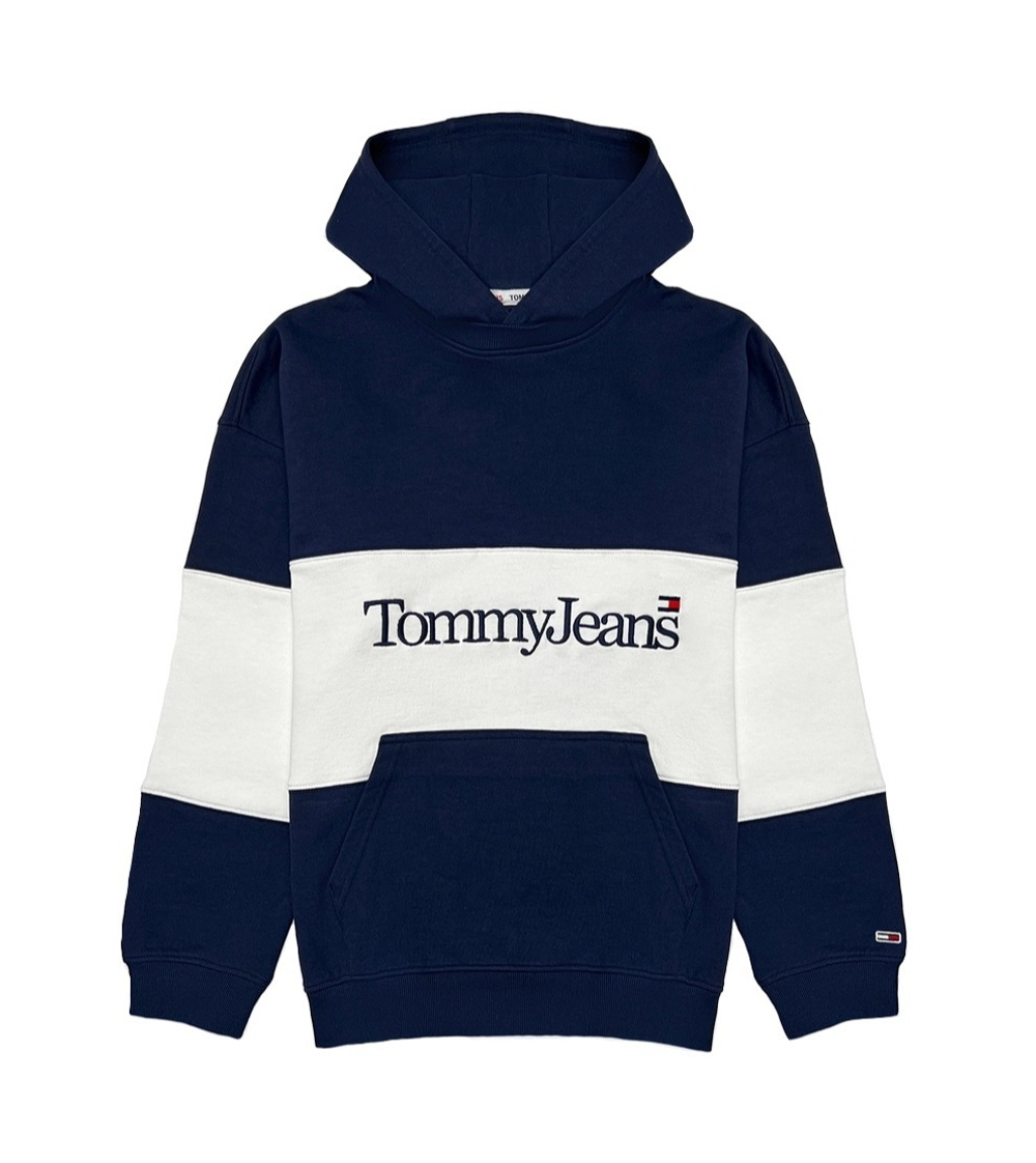 Худи Tommy Jeans Block Logo Skater Twilight Navy