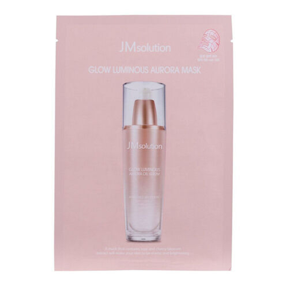 [JM Solution] Glow luminous aurora mask - Маска с экстрактом сакуры, пиона и жемчуга, 30 мл