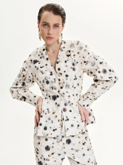 Жакет DEW PATTERN, разноцветный