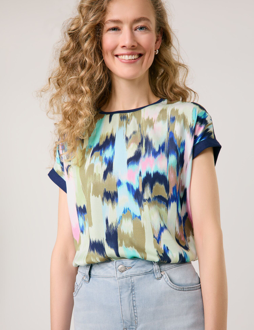 Блузка из модала и хлопка