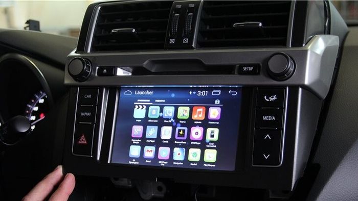 Навигационный блок для Toyota Land Cruiser Prado 150 2014-2017 - RDL-01 на Android 10, и