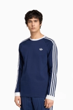 Футболка с длинными рукавами adidas Adicolor Classics 3-Stripes Tee - темно-синий