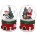 Сувенир Снежный шар «Волшебный привет» 6,5*4,5 см, микс