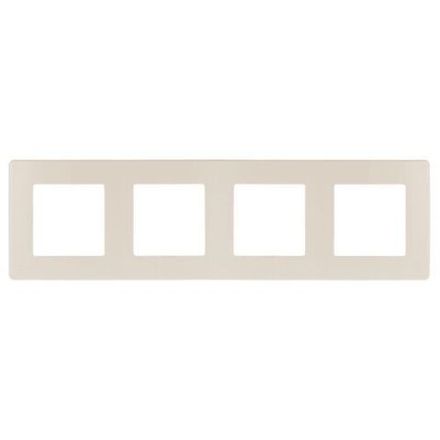 Рамка 4-м 12-5104-02 сатин сл. кость Эра Б0052530