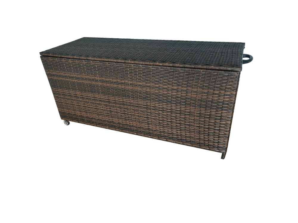 Сундук из искусственного ротанга для хранения подушек из искусственного ротанга ХАРОМА 460л