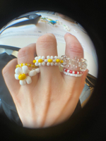 daisy rings set